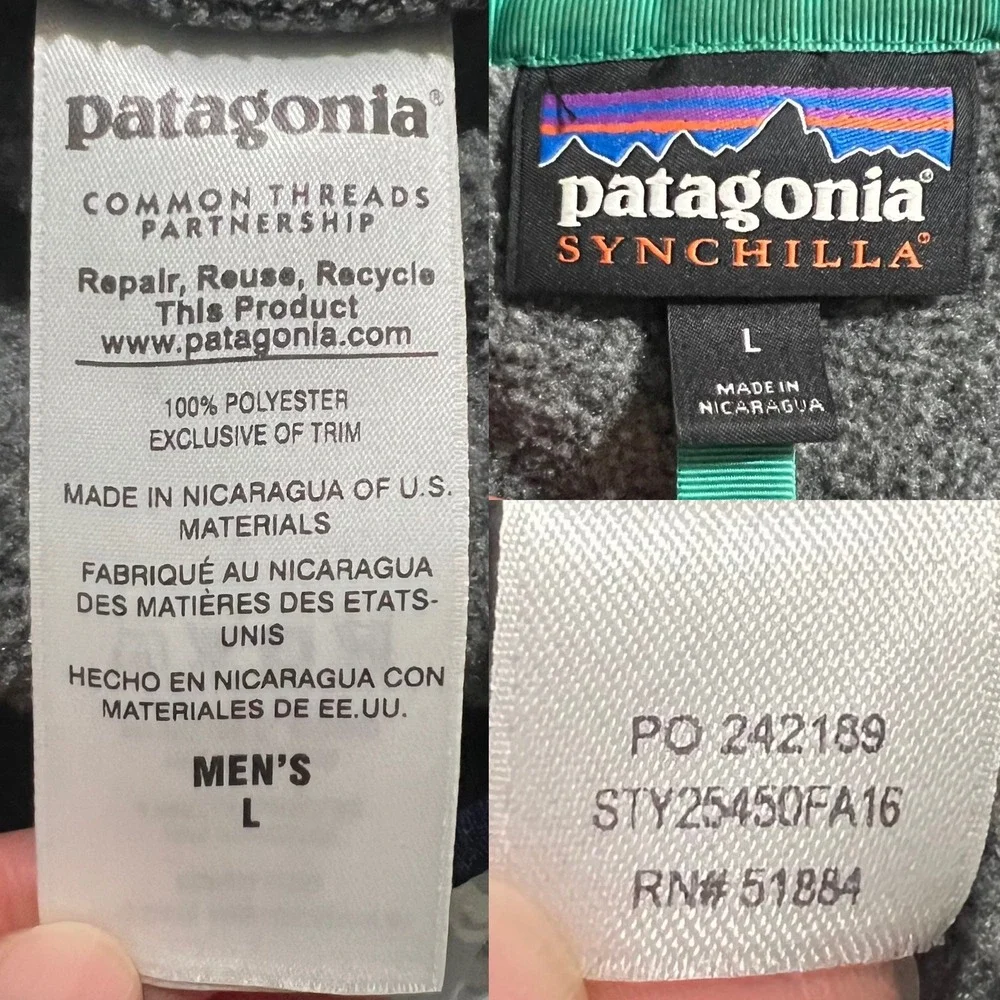 Patagonia synchilla snap